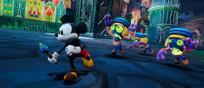 Микки Маус творит волшебства взмахом кисти в новом трейлере Disney Epic Mickey: Rebrushed